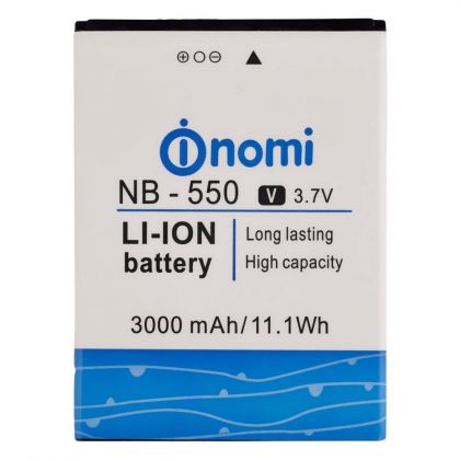 акумулятор nomi nb-550, i550 space [original prc] 12 міс. гарантії