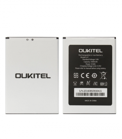 акумулятор oukitel u7 [original prc] 12 міс. гарантії