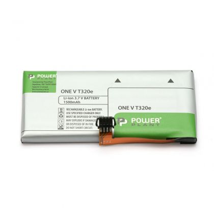 акумулятор powerplant htc one v t320e (bk76100, bv76100) 1500 mah