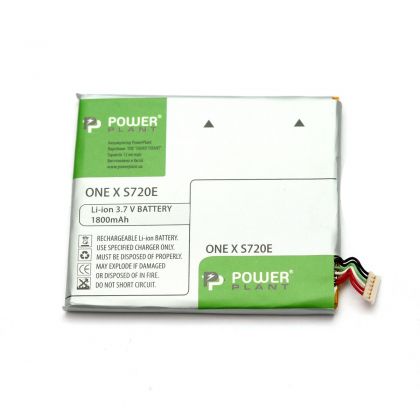 акумулятор powerplant htc one x, one s, one xl, one x plus, g23, s720e (bj83100, bj40100, bm35100) 1800 mah