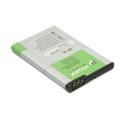 акумулятор powerplant nokia 6760, e52 (bp-4l) 1500 mah