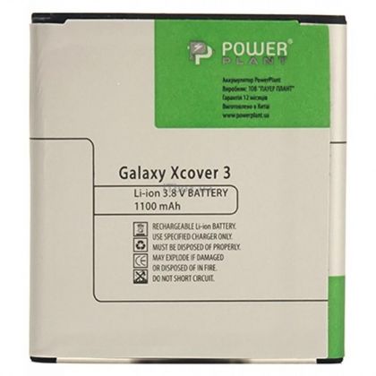 акумулятор powerplant samsung galaxy xcover 3 (eb-bg388bbe) 1100 mah