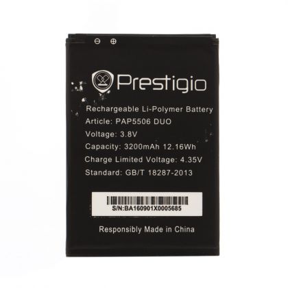 акумулятор prestigio grace q5 / psp5506 [original prc] 12 міс. гарантії