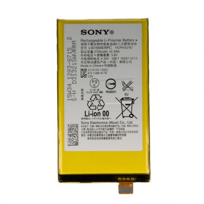 акумулятор sony xperia z5 mini / lis1594erpc [original] 12 міс. гарантії