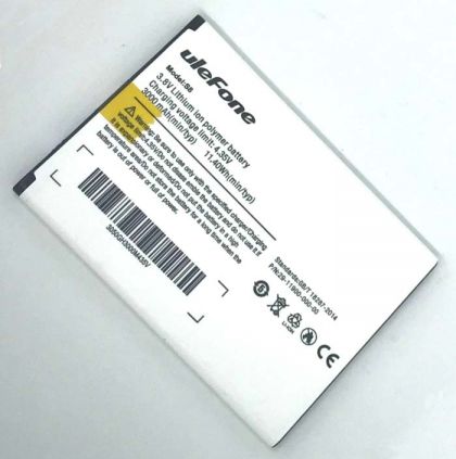 акумулятор ulefone s8 (s8 pro) / ergo f501 [original prc] 12 міс. гарантії