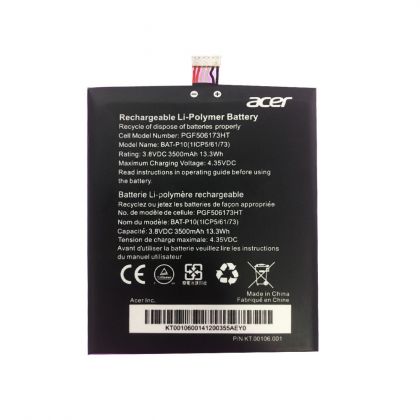 Аккумулятор Acer BAT-P10 (E39, Liquid E700, 1ICP5/61/73, PGF506173HT) [Original PRC]