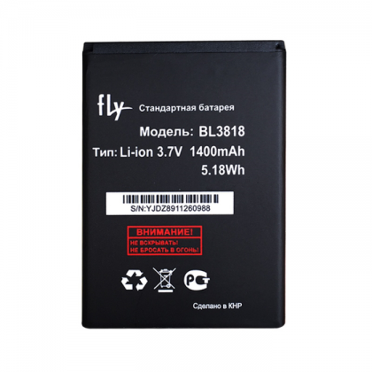 акумулятор fly bl3818 (iq4418) era style 4 / micromax s308 (1400 mah) [original prc] 12 міс. гарантії