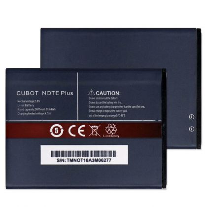 акумулятор cubot note plus [original prc] 12 міс. гарантії