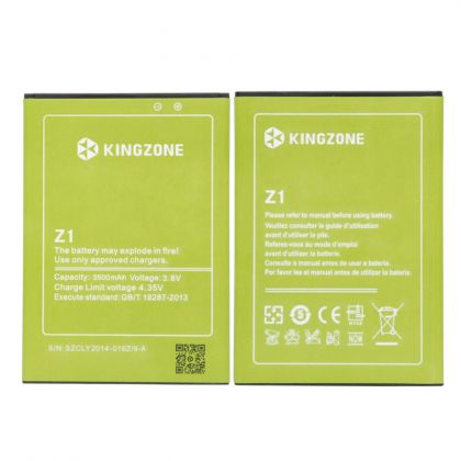 акумулятор kingzone z1 (3500 mah) [original prc] 12 міс. гарантії