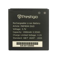 акумулятор prestigio pap4044, pap4322 [original prc] 12 міс. гарантії, 1500 mah