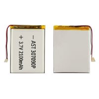 Акумулятор 307090P універсальний з контролером, 3 х 70 х 94 мм (2100 mAh)/ для смартфона, планшета