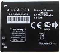 Акумулятор для Alcatel OT916 (CAB32A0000C1, CAB32A0000C2) [Original PRC] 12 міс. гарантії