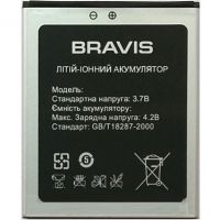 Акумулятор для Bravis N1-570 3000 mAh [Original PRC] 12 міс. гарантії