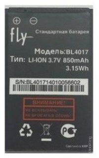 Акумулятор для Fly BL4017 (DS125) [Original PRC] 12 міс. гарантії