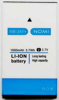 акумулятор nomi nb-241, i241/i241+ [original prc] 12 міс. гарантії