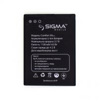 Аккумулятор Sigma Comfort 50 Tinol/Light [Original PRC]