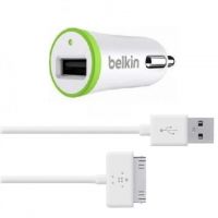 Сетевое зарядное устройство Belkin iPhone 4 5V 2.1A +кабель, белое